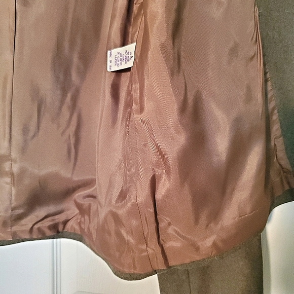 Neiman Marcus Wool Blend Blazer Coat - Picture 6 of 6